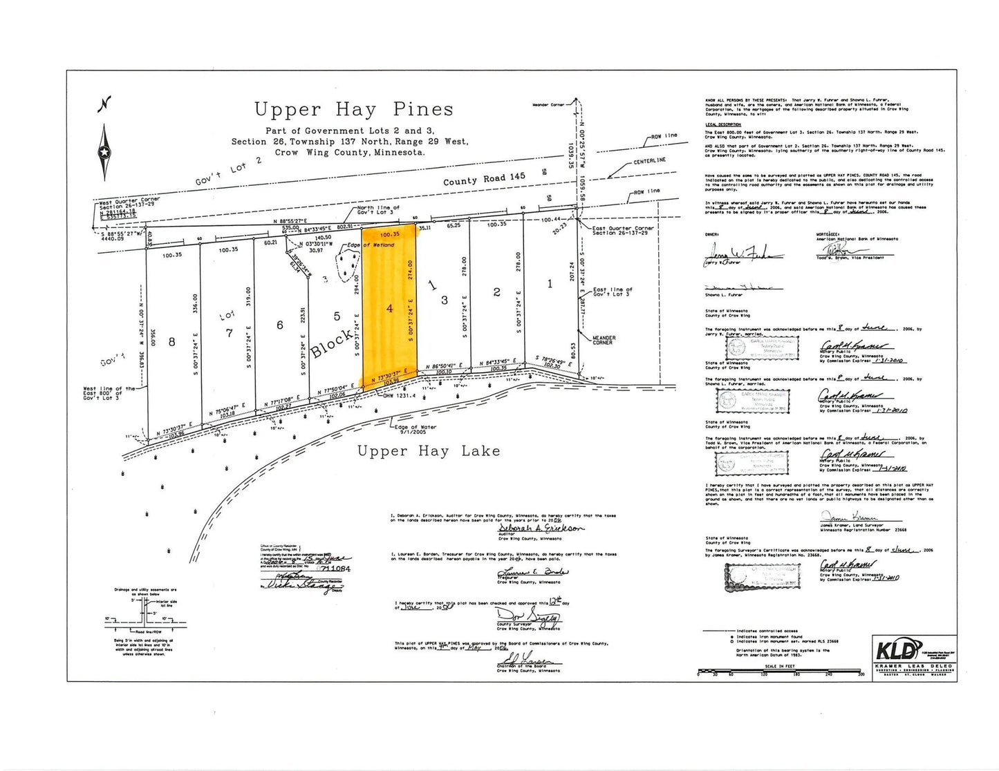 Lot 4 Blk 1 County Road 145 , Pequot Lakes, MN 56472