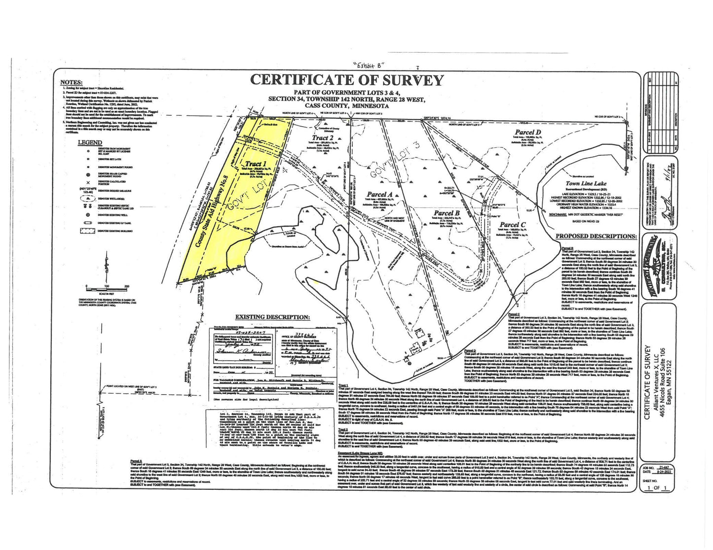 Tract 1 Lake Breeze Lane, Longville, MN 56655