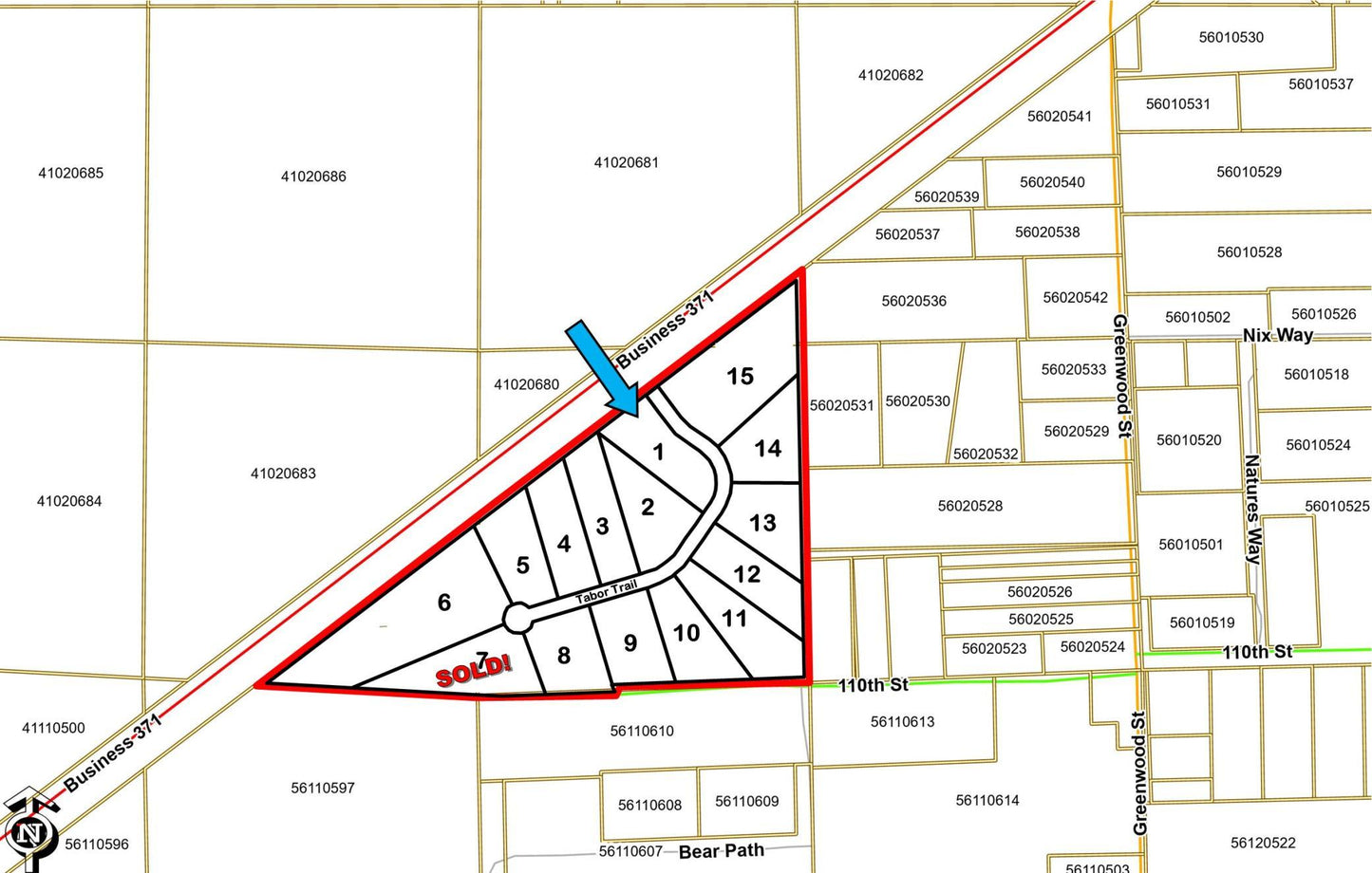 (Lot 1) 11205 Tabor Trail, Crow Wing Twp, MN 56401