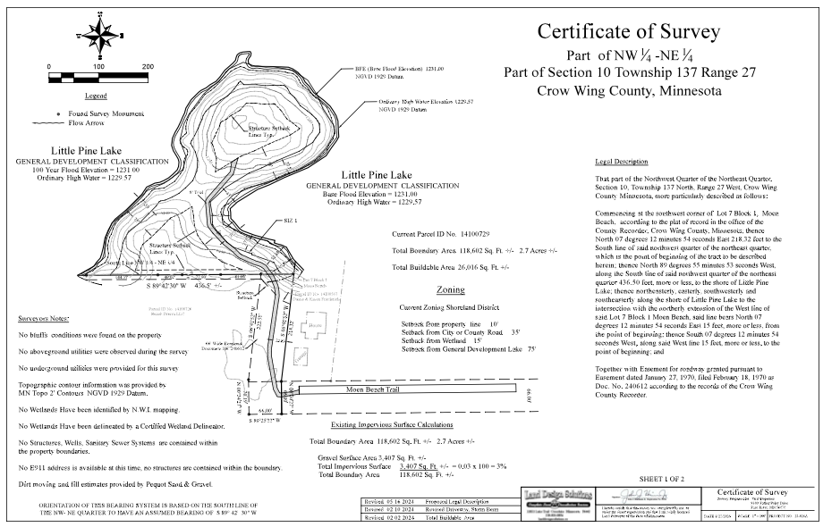 TBD Moen Beach Trail, Crosslake, MN 56442