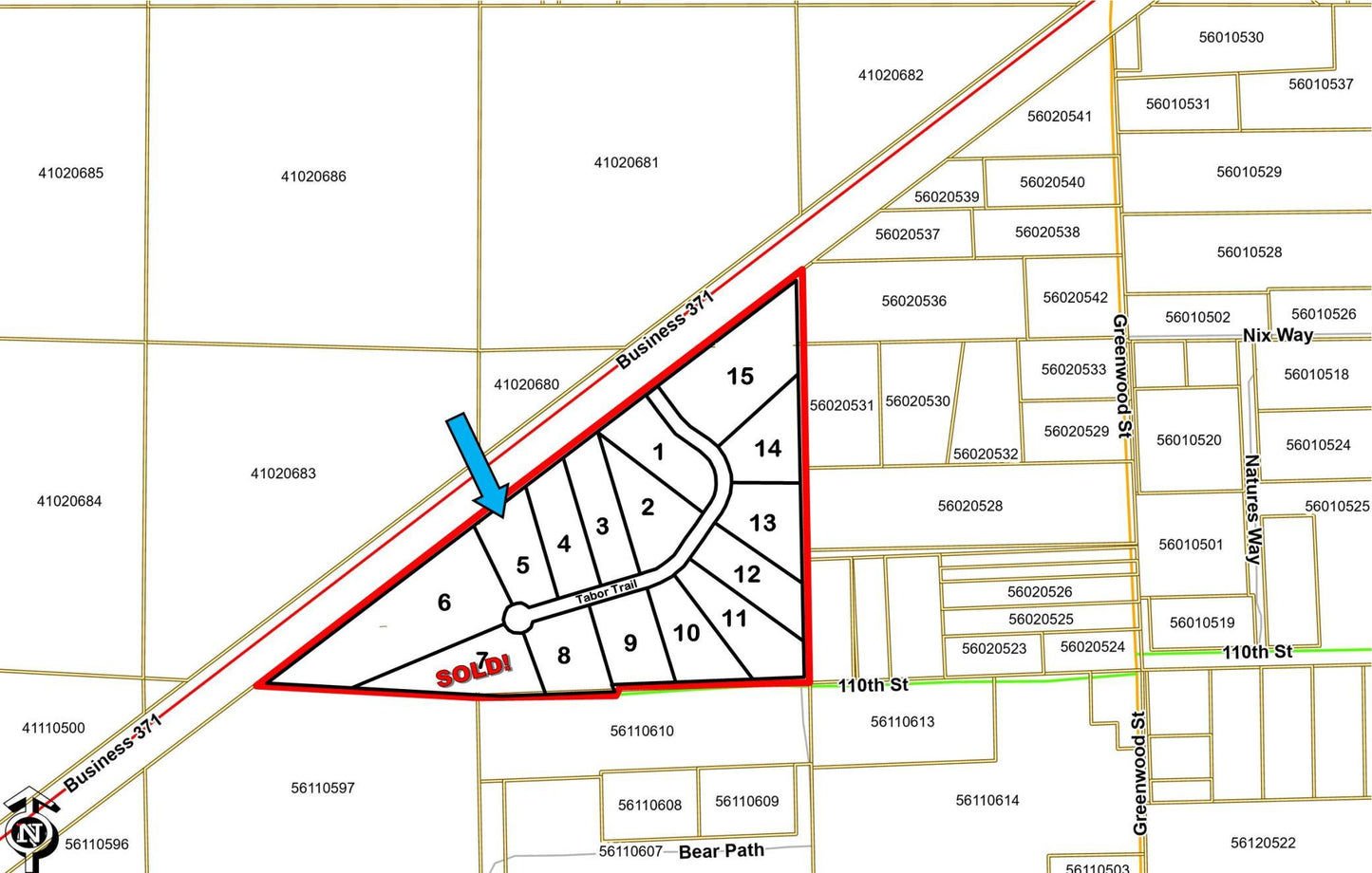 (Lot 5) 11067 Tabor Trail, Crow Wing Twp, MN 56401