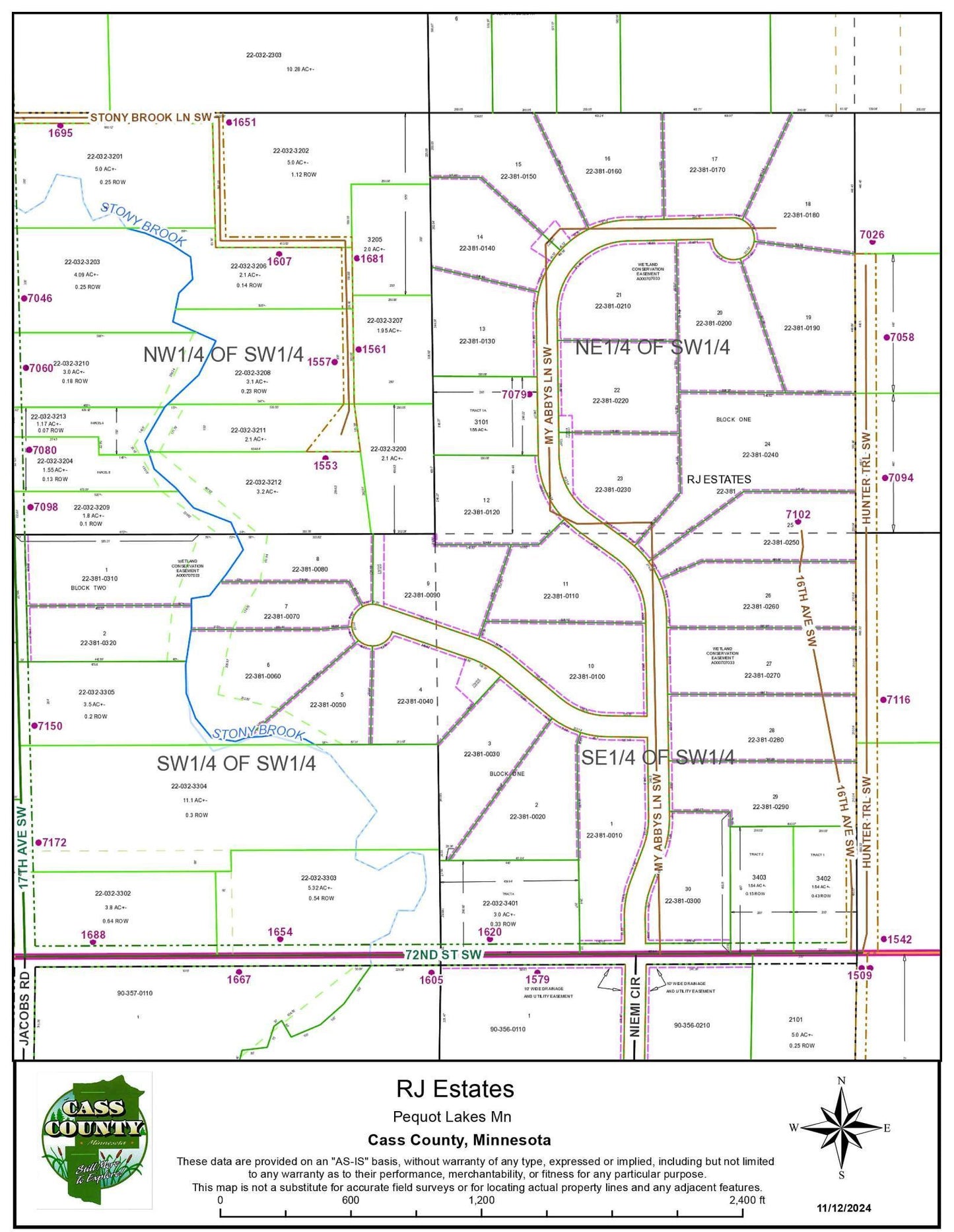 LOT 9, Blk 1 Smiley Way , Pequot Lakes, MN 56472