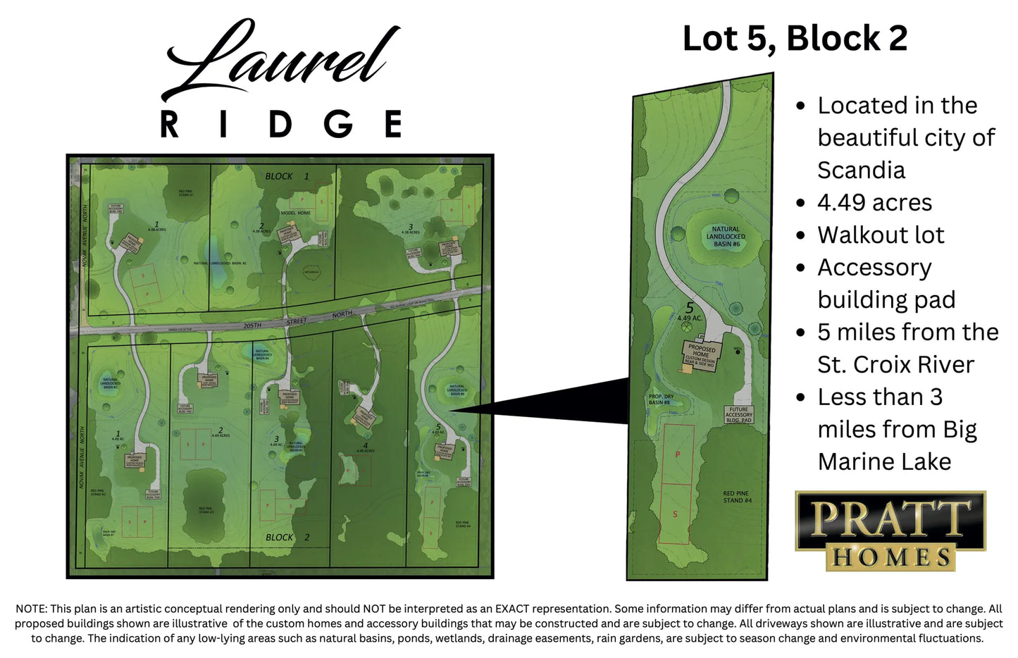 Lot 5 Block 2 205th Street, Scandia, MN 55073